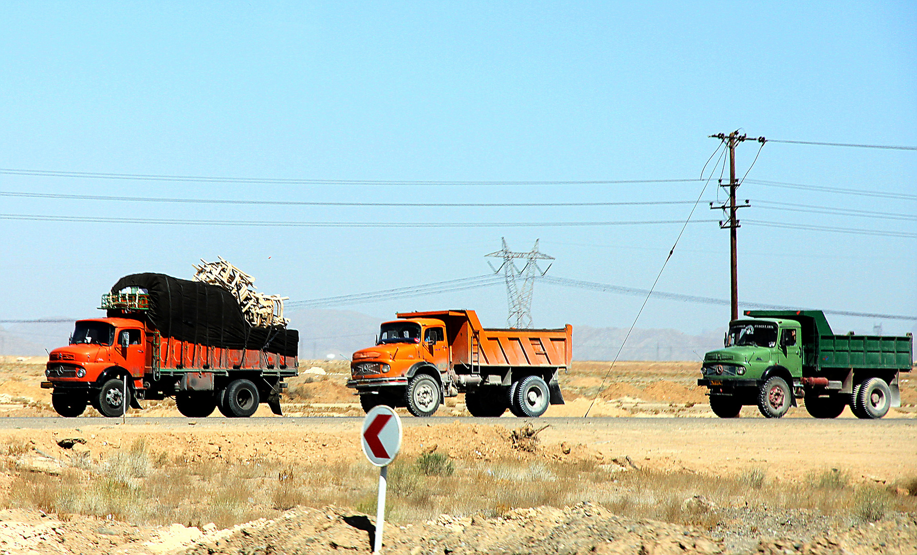 Iran, Eldorado für Mercedes-Rundhauber-Fans