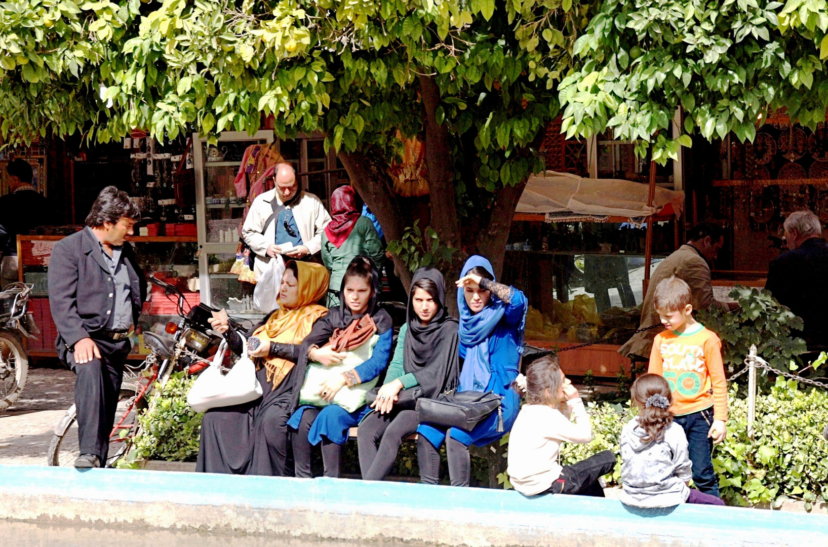 Iranischer Familienausflug