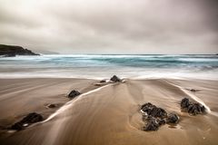 Ireland - Ring of Kerry     "Spuren am Strand"