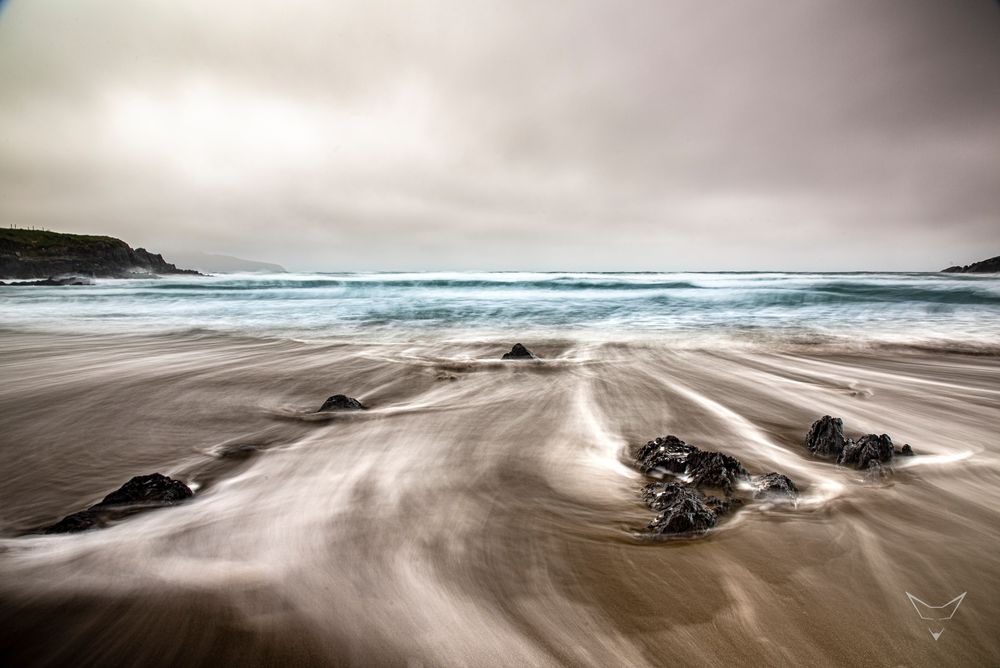 Ireland - Ring of Kerry     "Spuren am Strand"