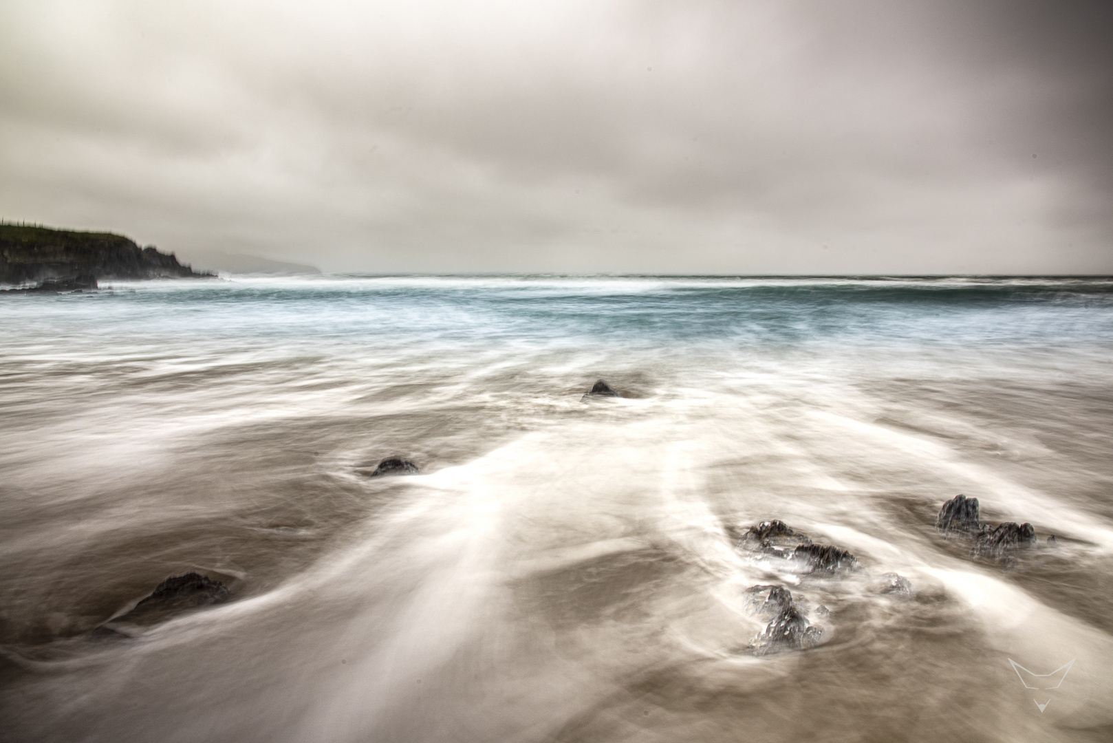 Ireland - Ring of Kerry     "Spuren am Strand"