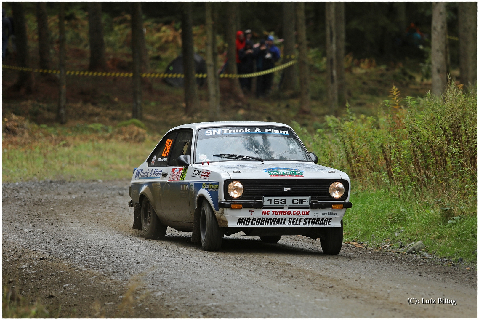 Iren im Ford Escort MK II