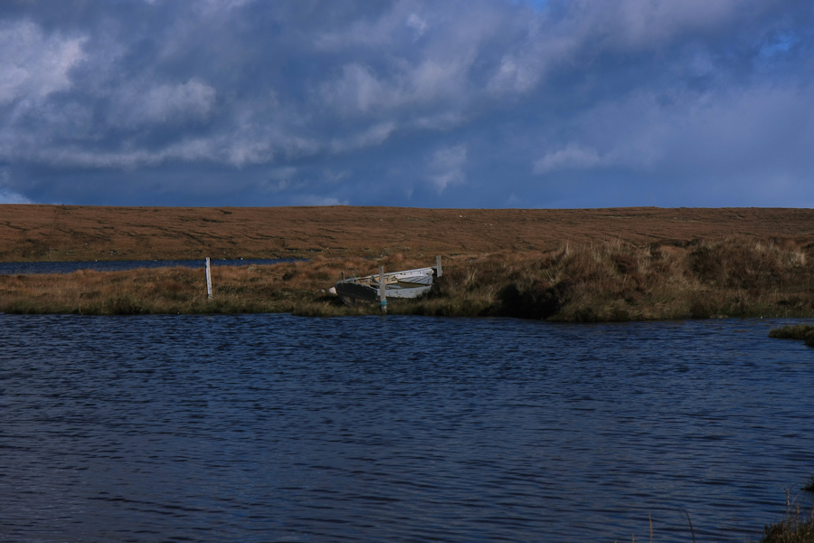 ... irgendein Boot in Schottland ...