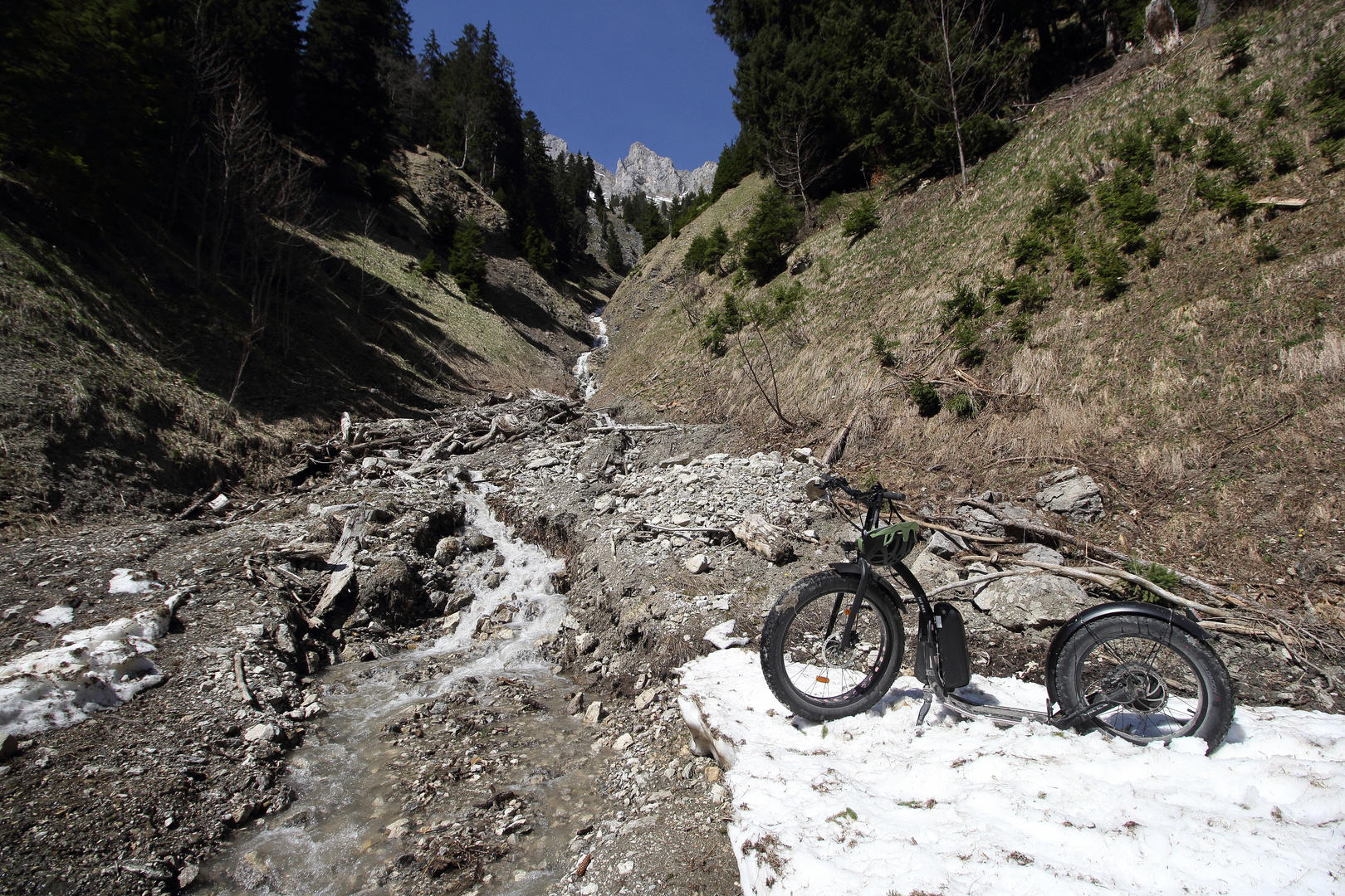 irgendwan  ist jeder Weg zu Ende - FatMax Gehrenalm 25 04 2018