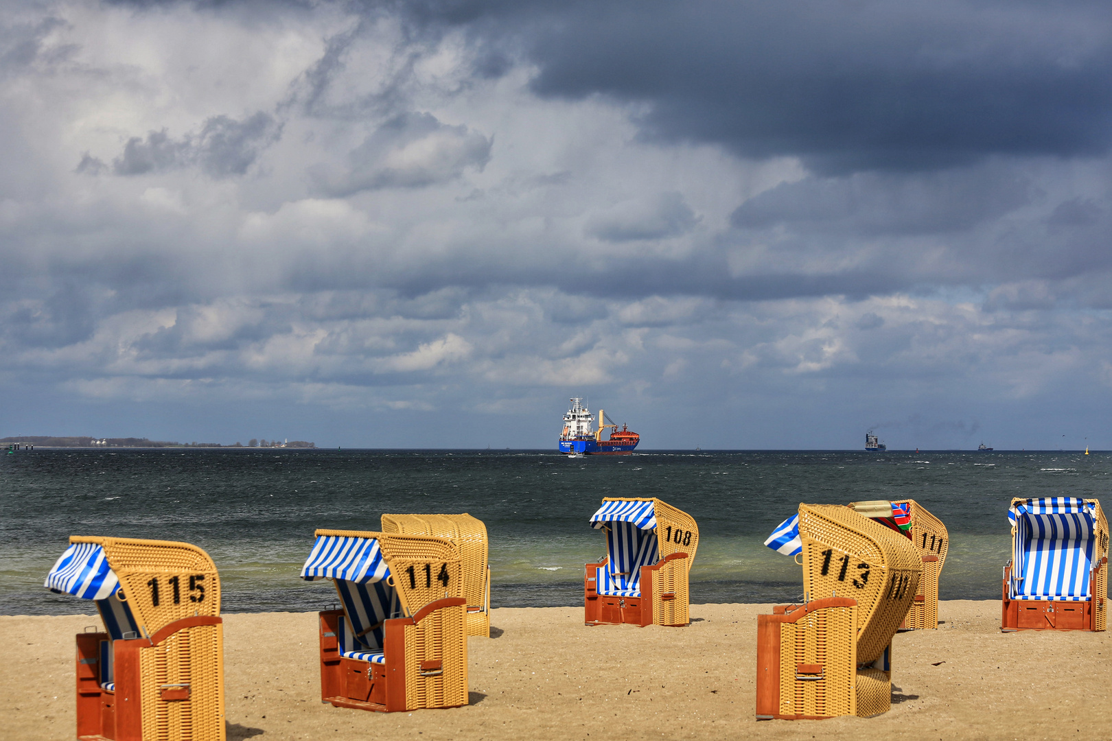 Irgendwie kein Strandwetter……heute