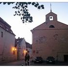 Irgendwo abends in der Altstadt von Vilnius