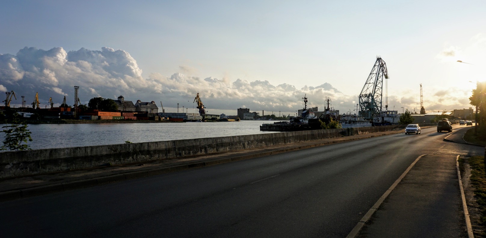 Irgendwo am Hafen Kaliningrad