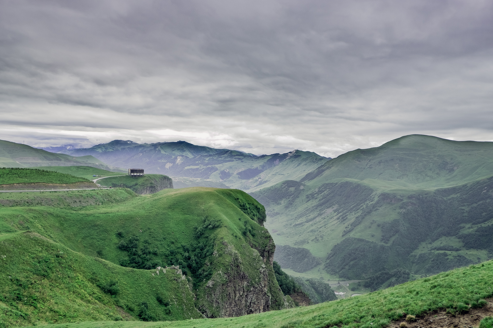 Irgendwo am Straßenrand - in Georgien