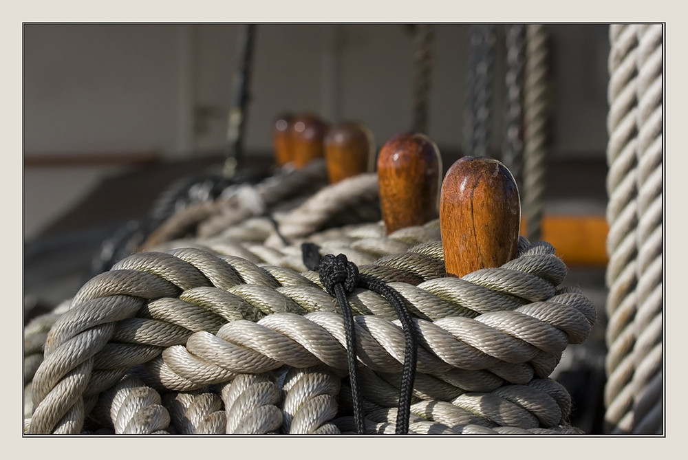 Irgendwo auf der Rickmer Rickmers