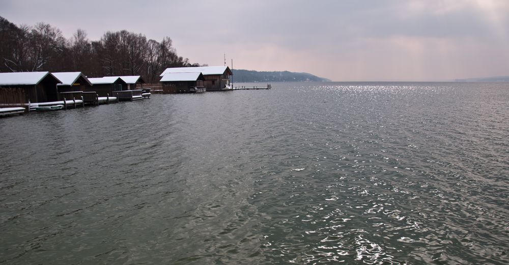 Irgendwo da oben muss die Sonne sein ...