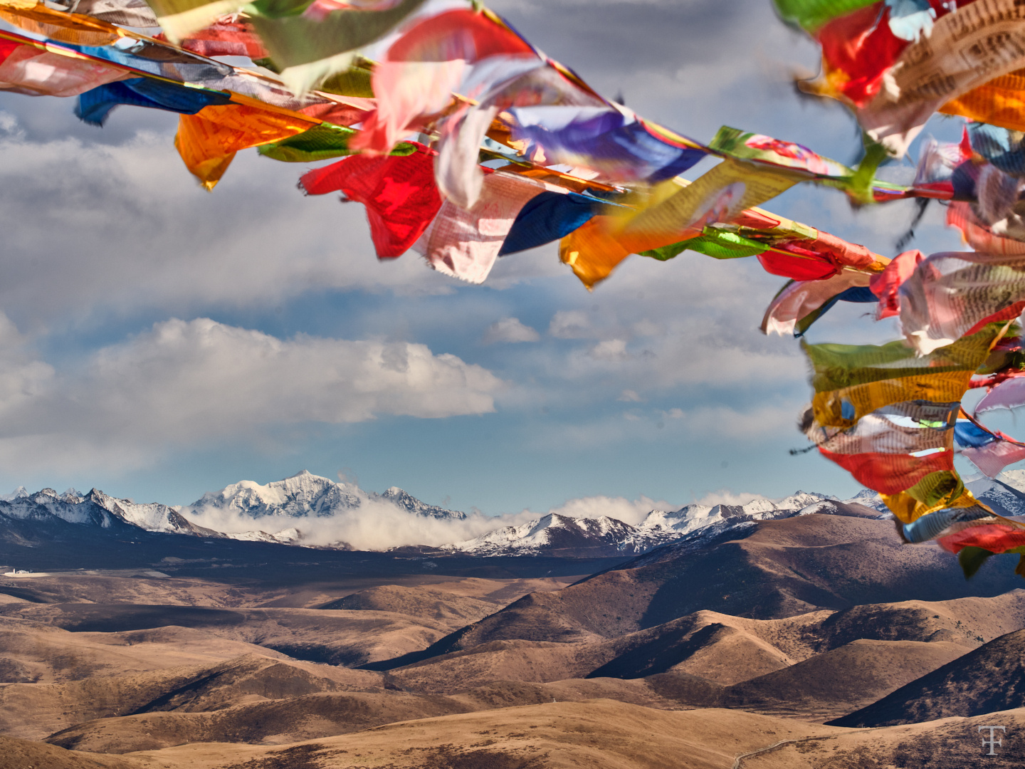 irgendwo entlang der Route 318 in Sichuan/Tibet