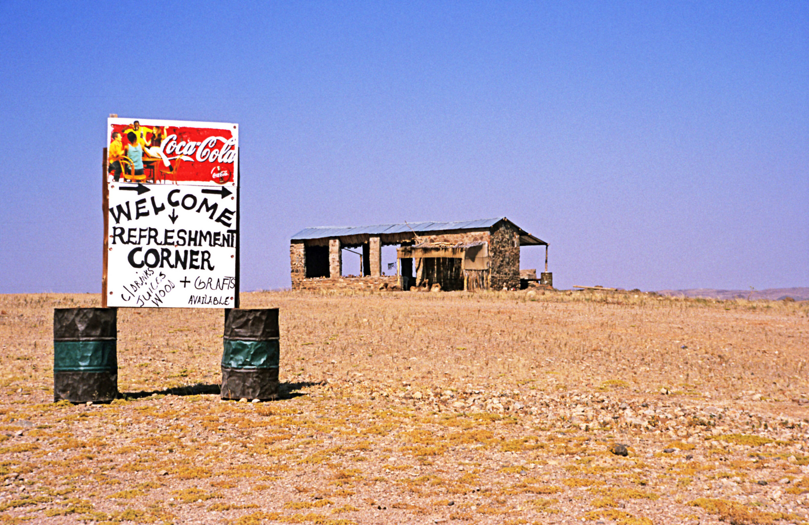 Irgendwo im Nirgendwo in Namibia