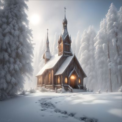 Irgendwo im Winterwald