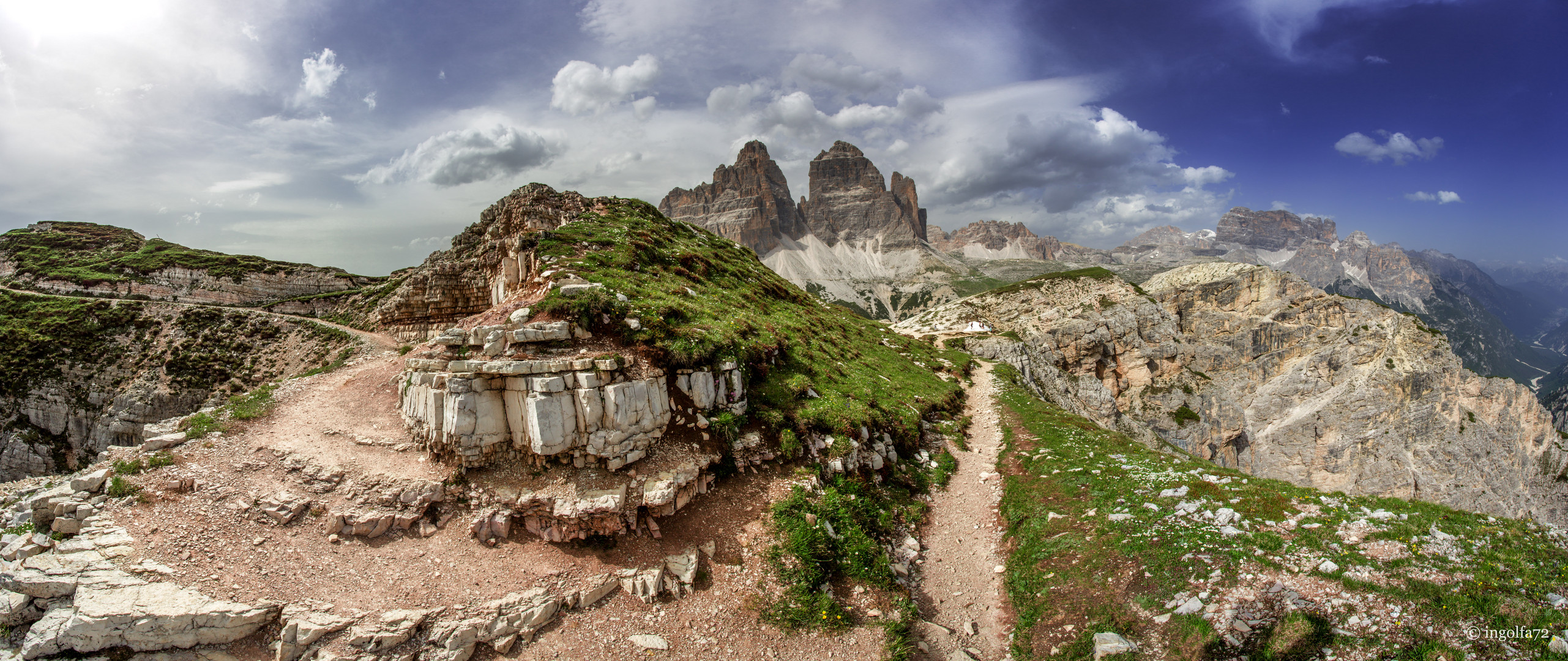 "... irgendwo in den Dolomiten"