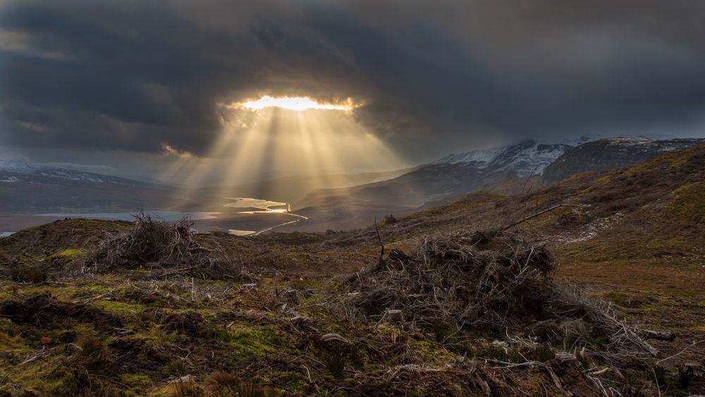 irgendwo in den Highlands