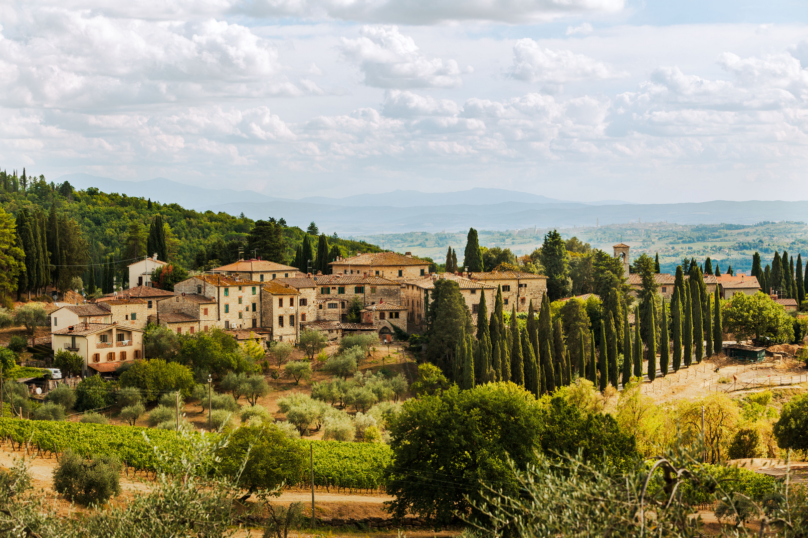 Irgendwo in der Nähe von Castellina in Chianti