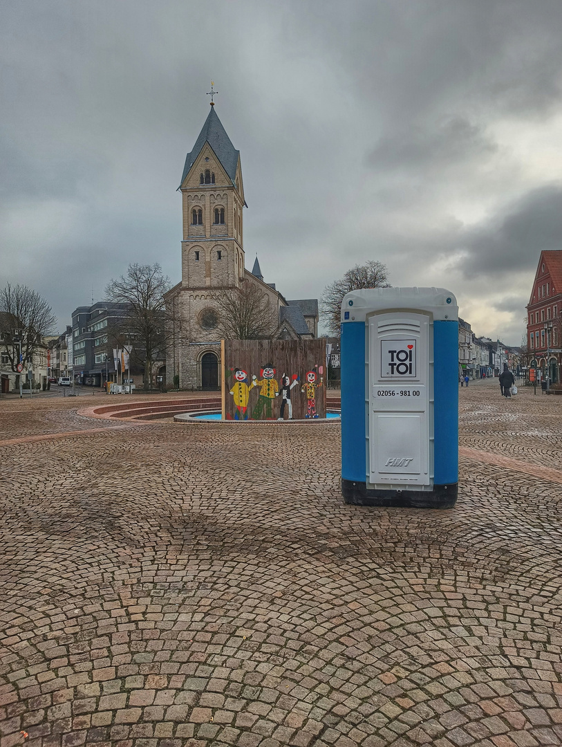 Irgendwo in Deutschland (33); ..... Karneval ist vorbei.......