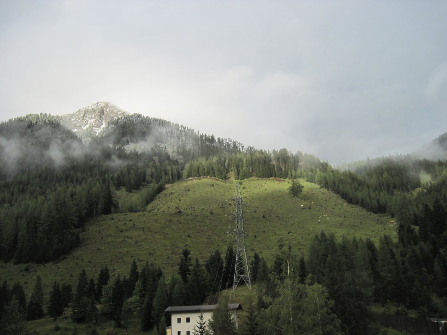 Irgendwo in Österreich aus dem Auto heraus