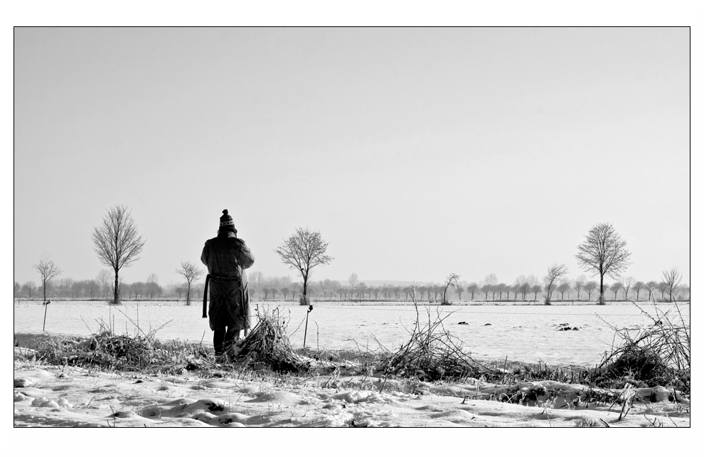 Irgendwo in Ostfriesland im Winter