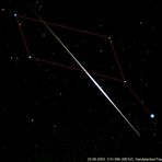 Iridium-Flare in Leier