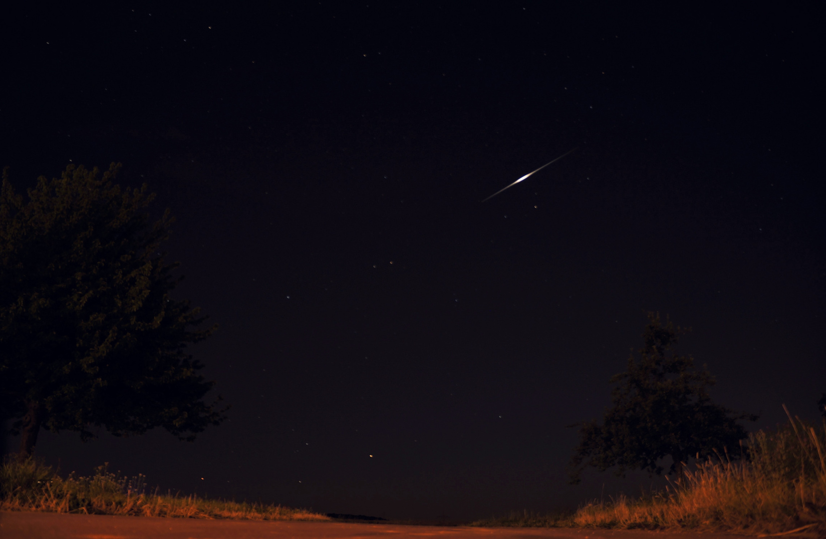 Iridium Flare über Echterdingen