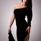 ...Irina and the black dress...