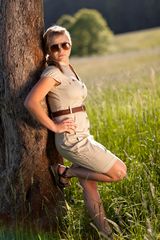 Irina Safari-Look