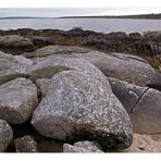 irish beach rocks
