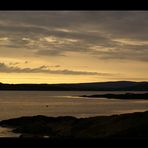 irish beach sunset