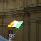 Irish flag on St. Patrick's Day