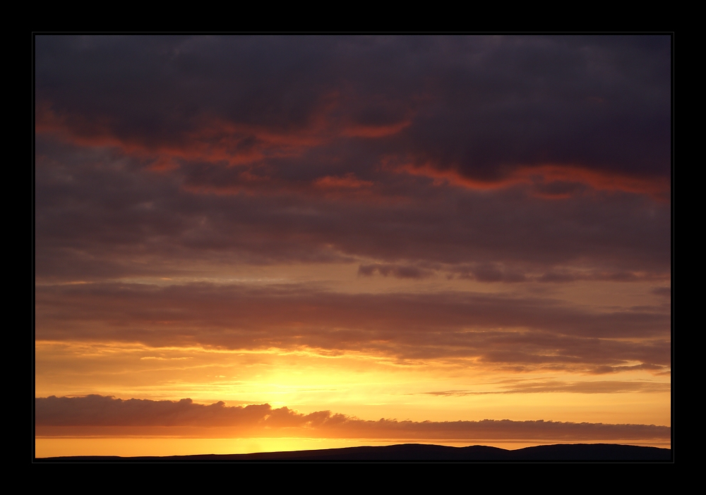 irish sunset