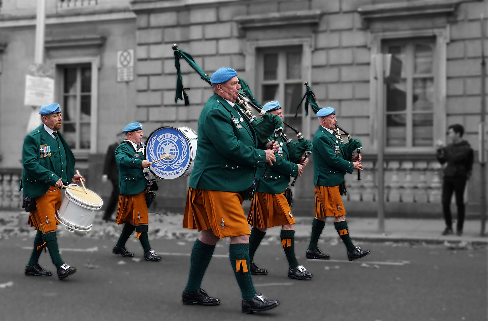 Irish U. N. Veterans Pipe Band