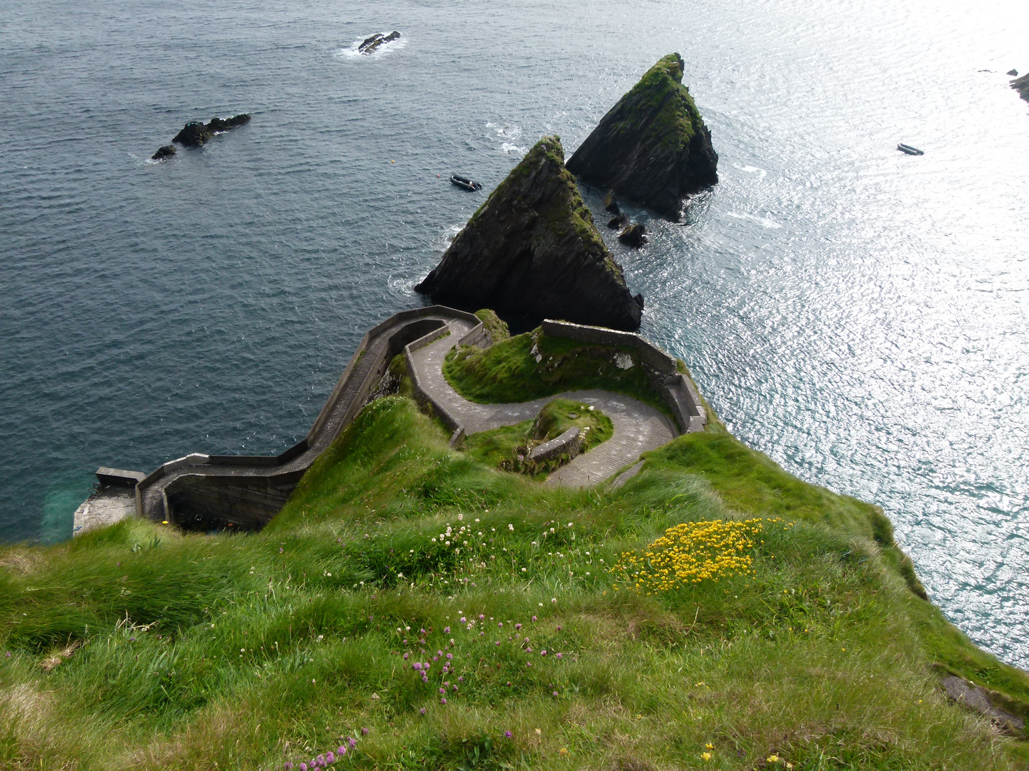 Irland Anlegestell zu den Blasket Islands