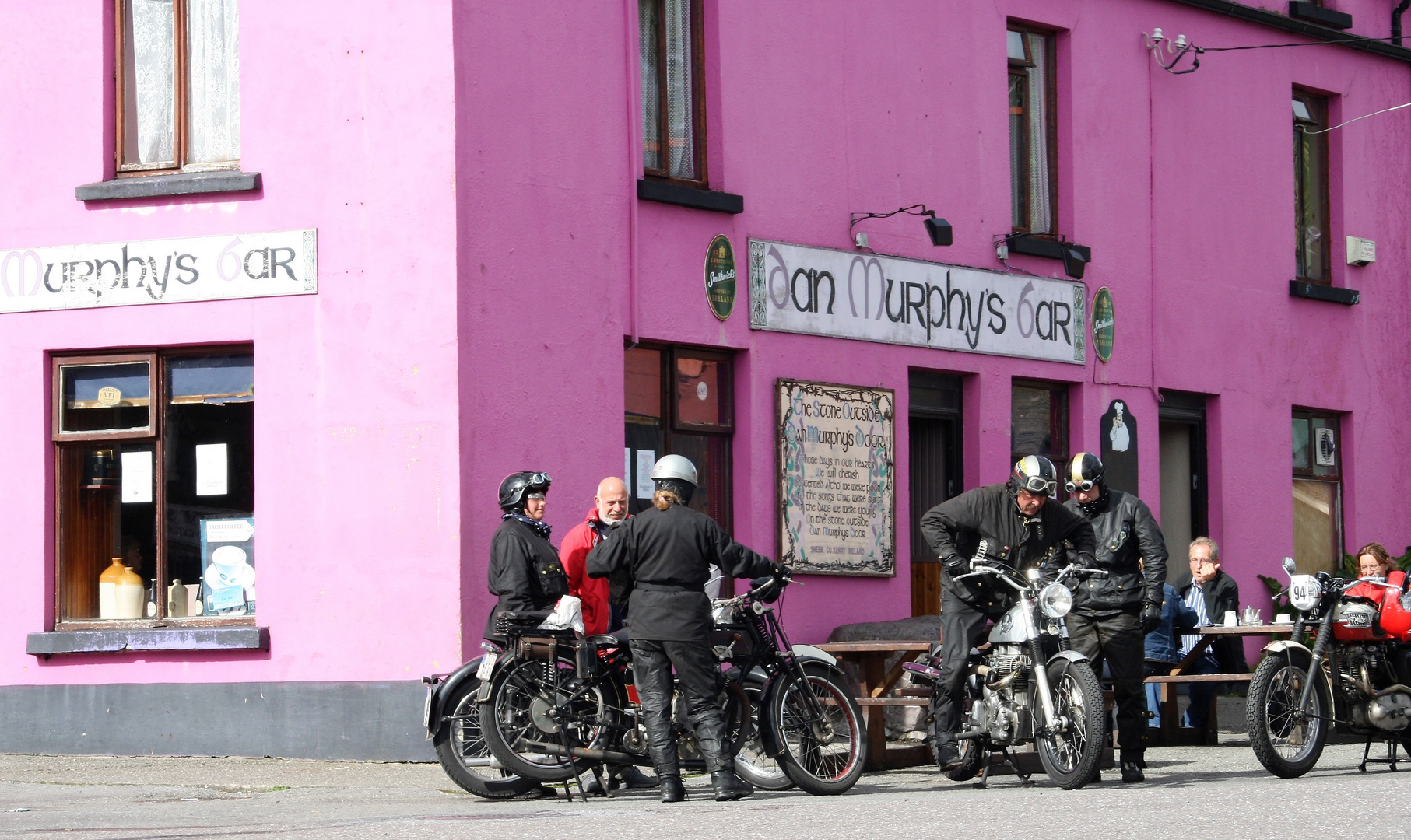 Irland-biker