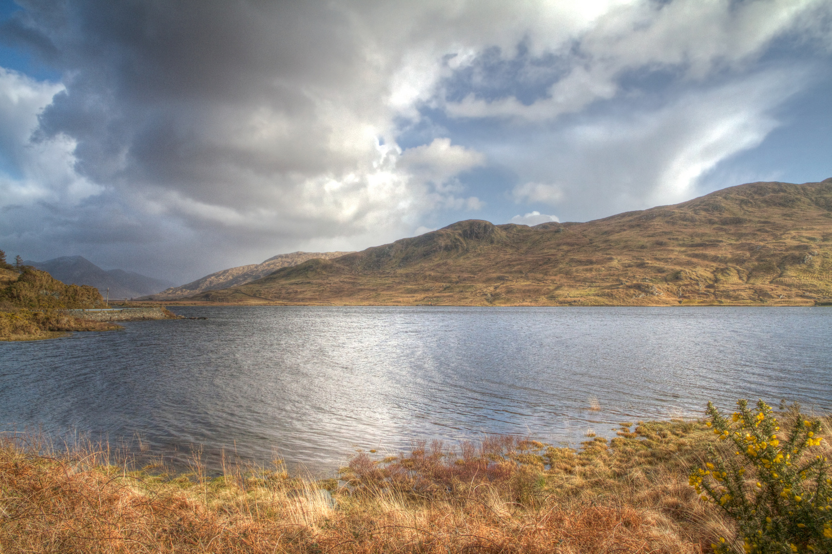 irland connemara sonne