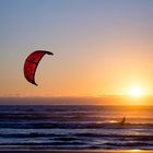 Irland - County Sligo - Kite Surfer