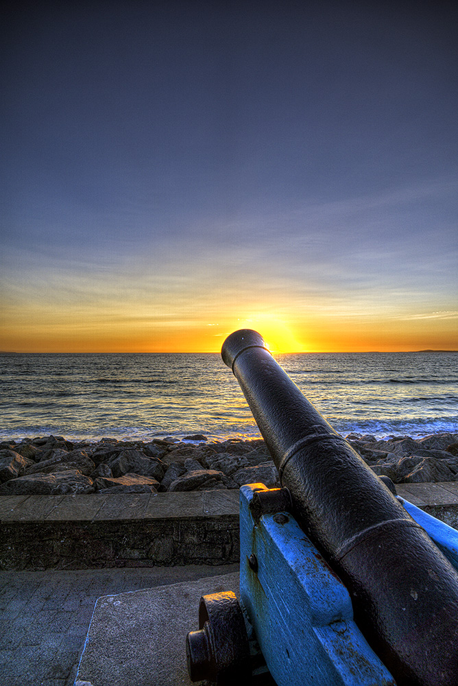 Irland - County Sligo - Strandhill Cannon