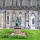 Irland, Dublin, St. Patricks Cathedrale, Staue von Sir Benjamin Guinness... 