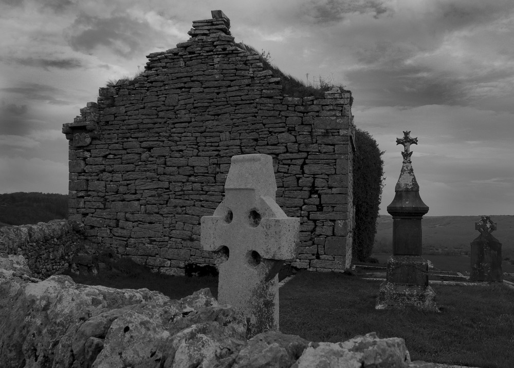 Irland Friedhof im Burren
