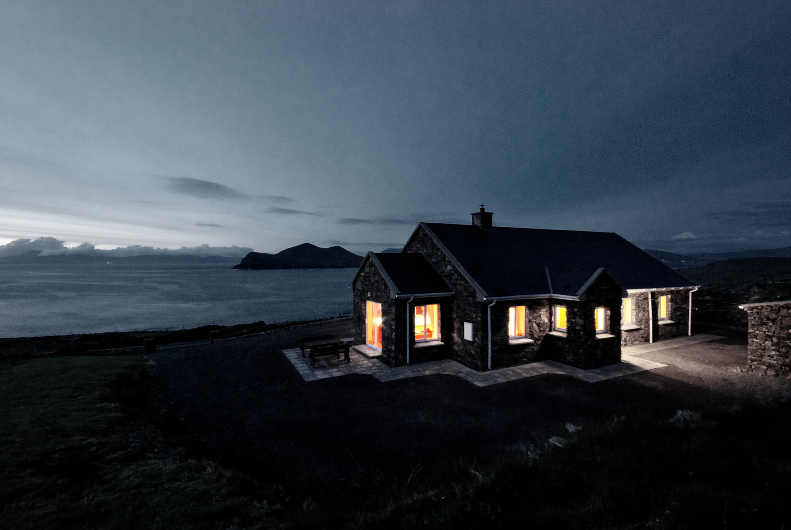 Irland - Haus auf Valentia Island, Ring of Kerry
