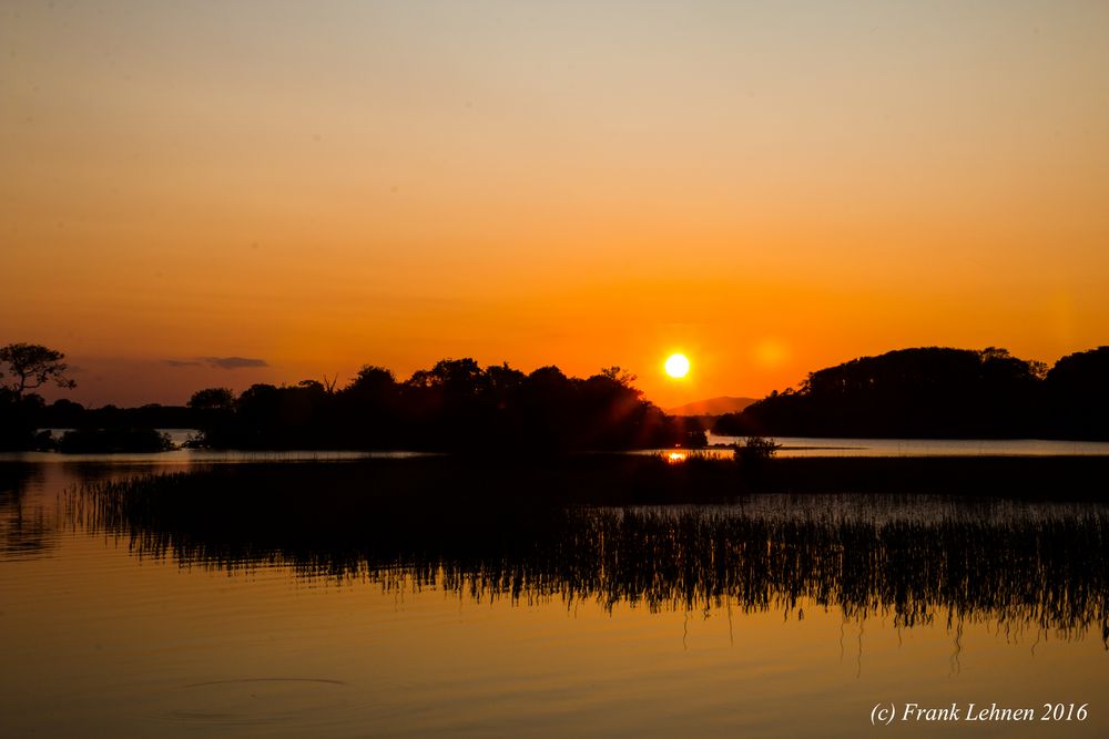Irland, Kerry -  Lake lane Sonnenuntergang