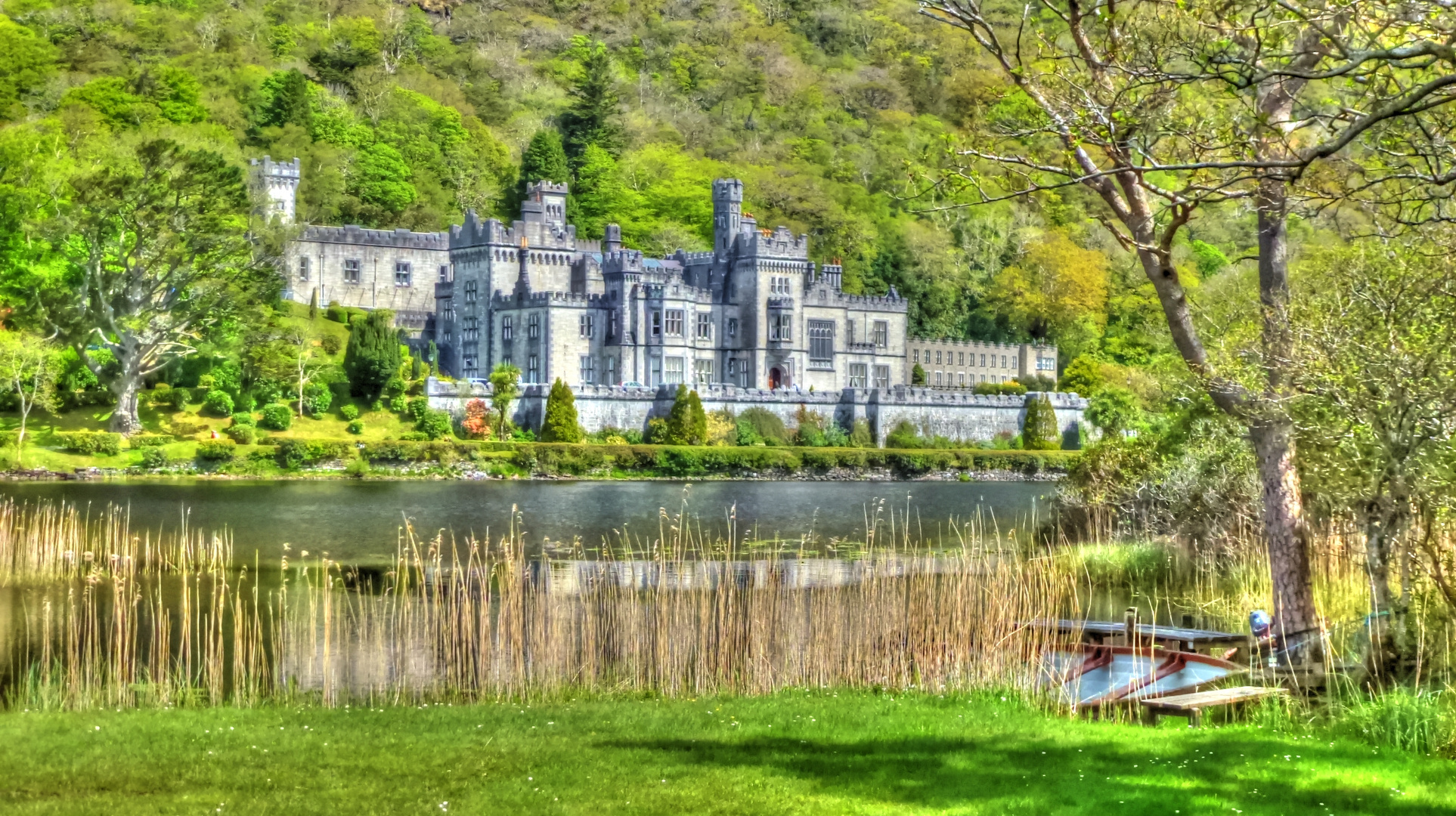 IRLAND_ Kylemore Abbey