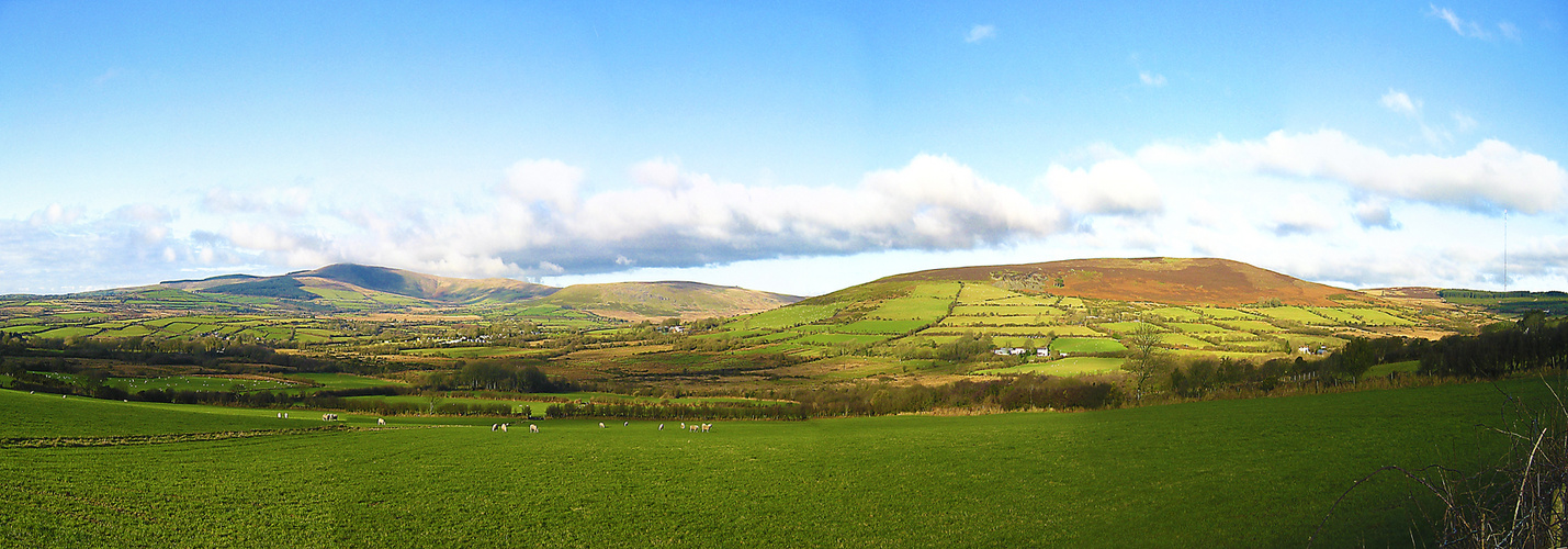 Irland-Pano Wicklow Mountain