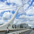 Irland Samuel-Beckett-Bridge in Dublin