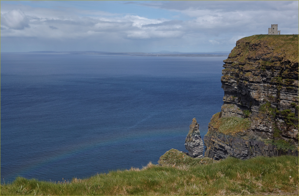 Irland-Serie 5 - The Cliffs of Moher in the sun ... ;-)