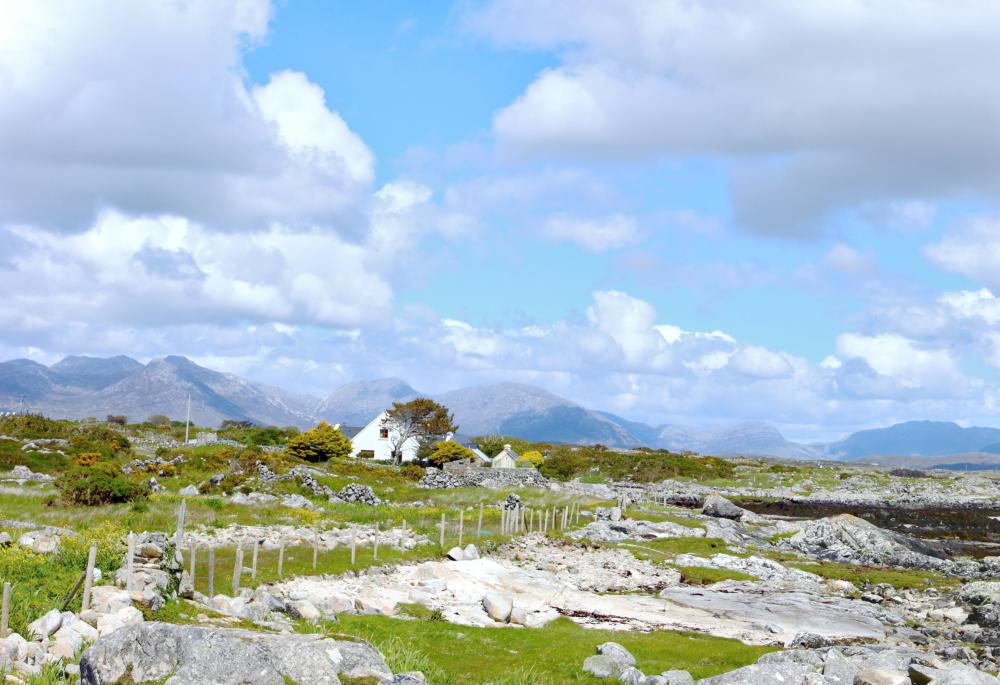 Irland - Westküste mit den Bergen von Connemara