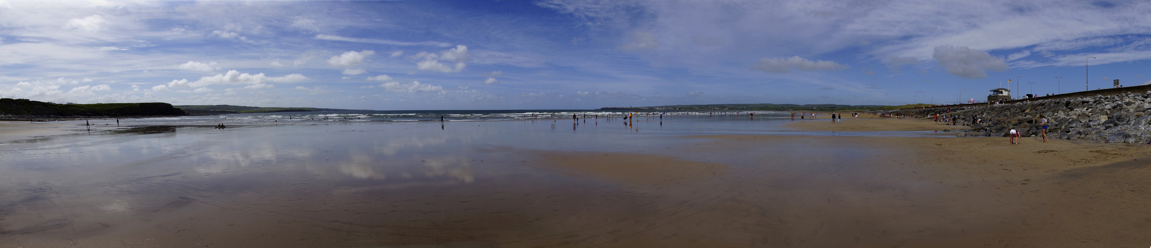 Irlands schöne Strände (Panorama)