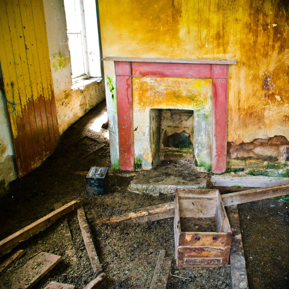 Irlands verlassene Häuser