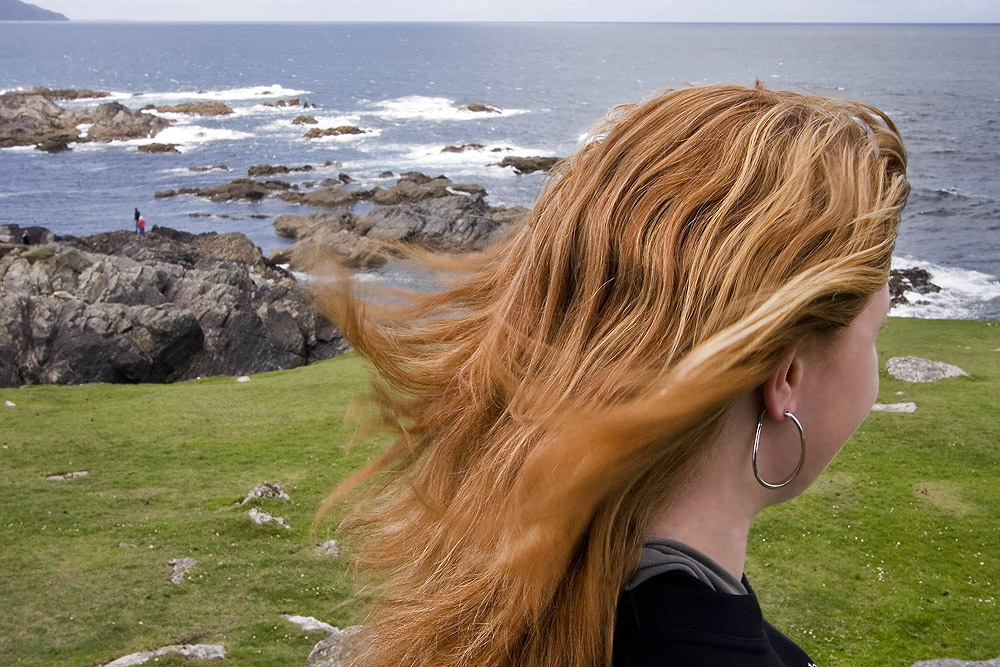 Irlands Wahrzeichen I - Atlantik, Wind und rote Haare