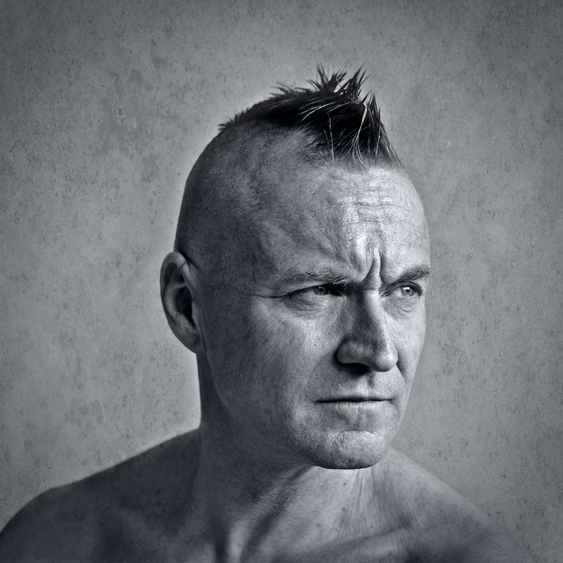 Irokese Temporar Foto Bild Portrait Portraitfotografie Manner Studio Bilder Auf Fotocommunity